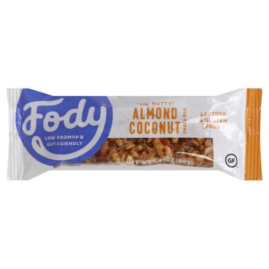 Fody Snack Bar Lactose & Gluten Free (almond-coconut)