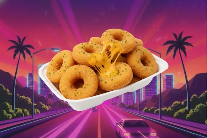 Smoky Cheese Donuts 🧀