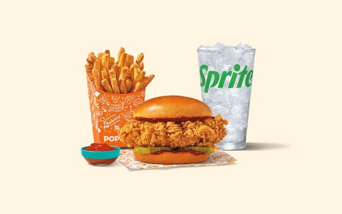 Honey BBQ Chicken Sandwich Combo