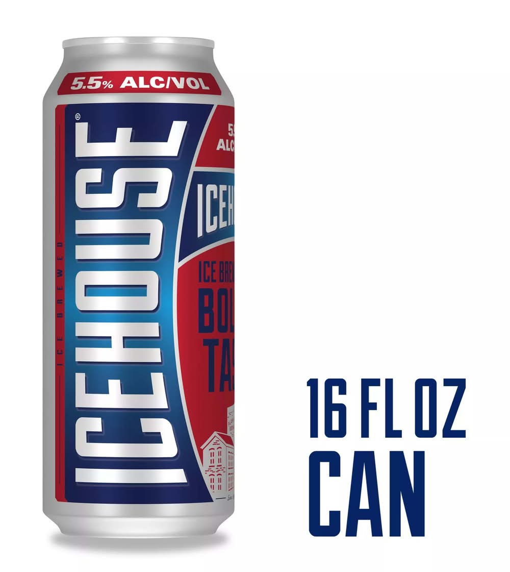 Icehouse Ice Brewed Premium Lager Beer (6 x 16 fl oz)
