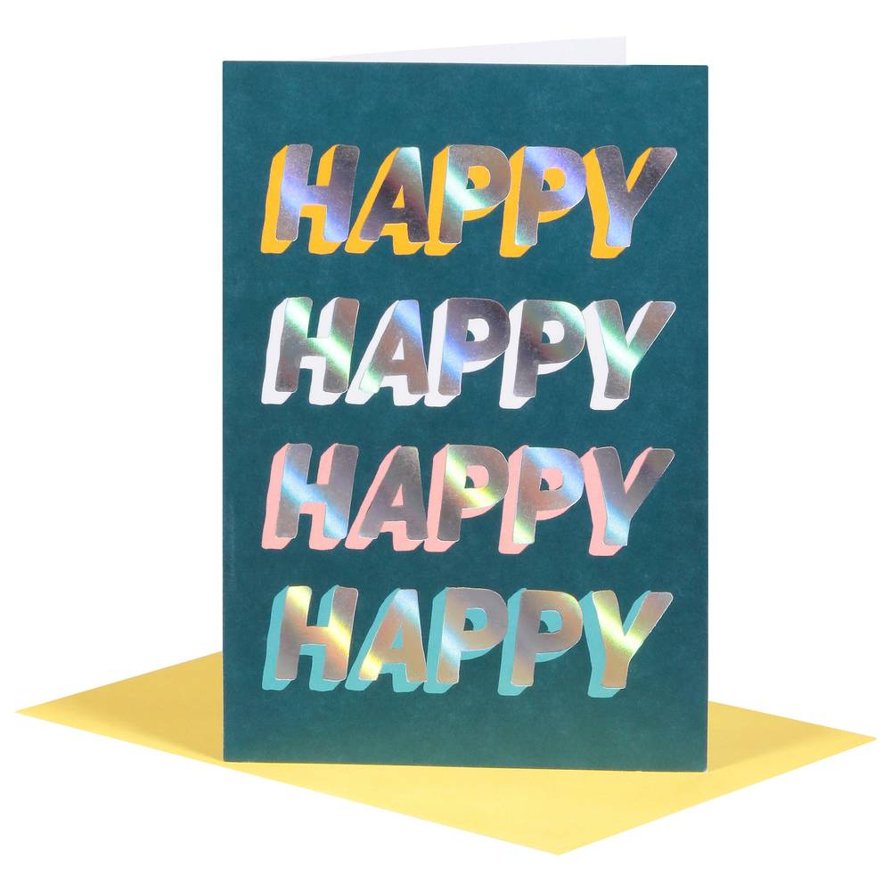 American Greetings Happy Greeting Card