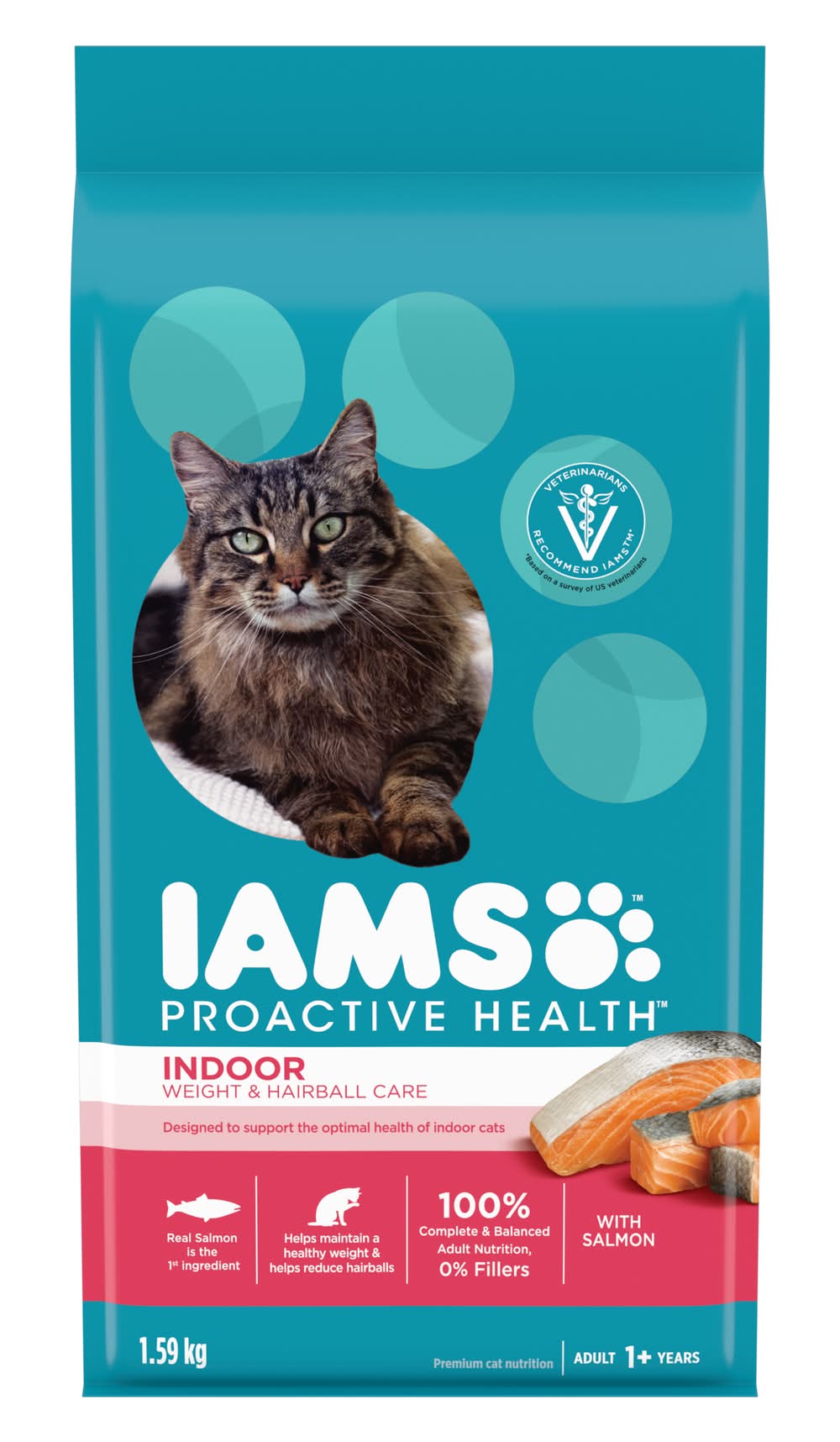 Iams Proactive Health Dry Cat Food (1.59 kg)