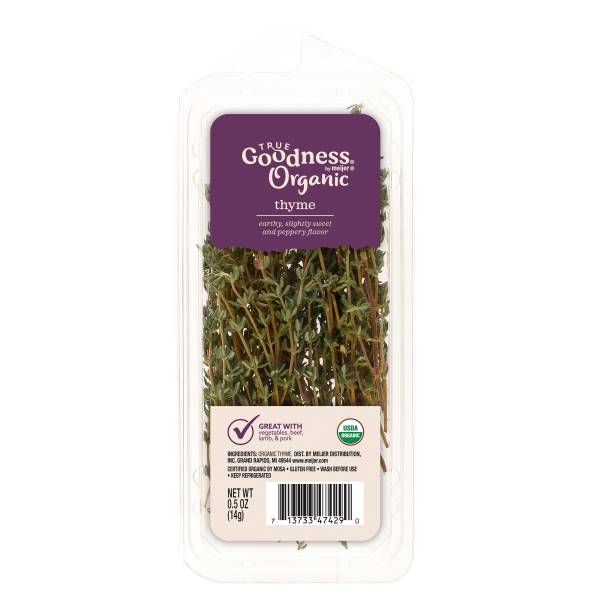 True Goodness Organic Thyme (0.5 oz)