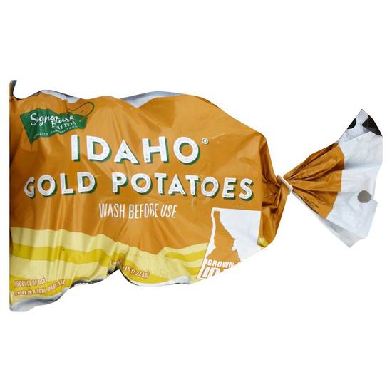 Order Signature Farms · Idaho Gold Potatoes (5 lb) food online from Safeway store, Eureka on bringmethat.com
