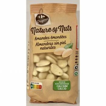 Almendras crudas Carrefour 200 g.