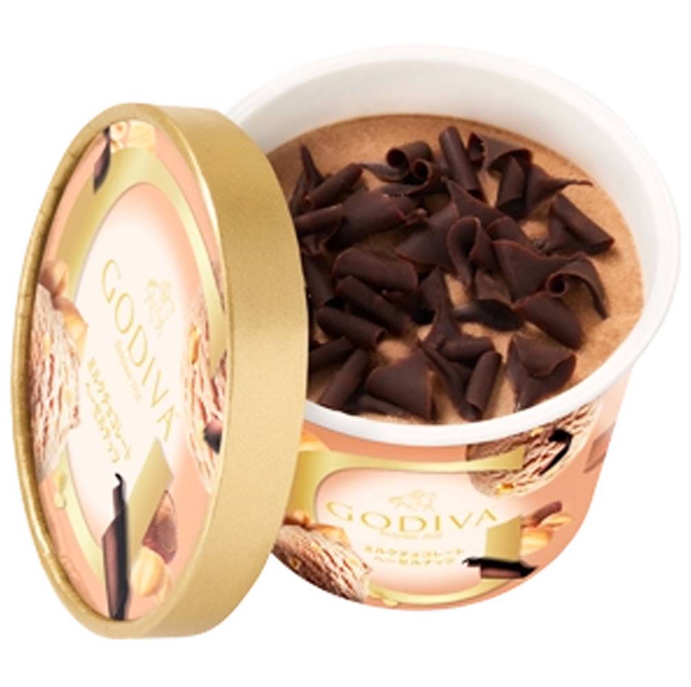 ゴディバ ミルクチョコレートヘーゼルナッツ (90mL)