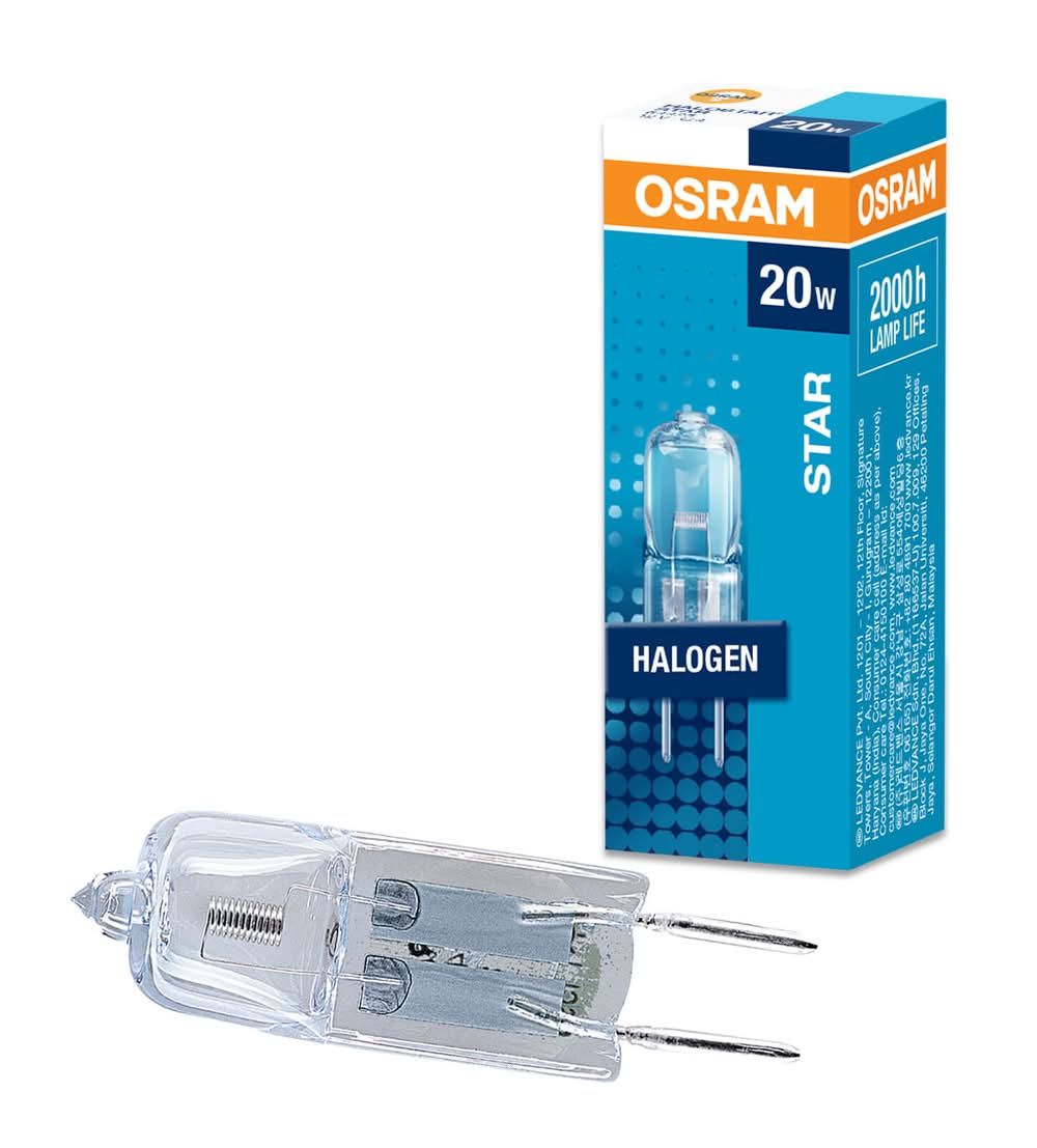 Osram G4 Halogen 320lm Warm White Dimmable Capsule 20W Light Globe