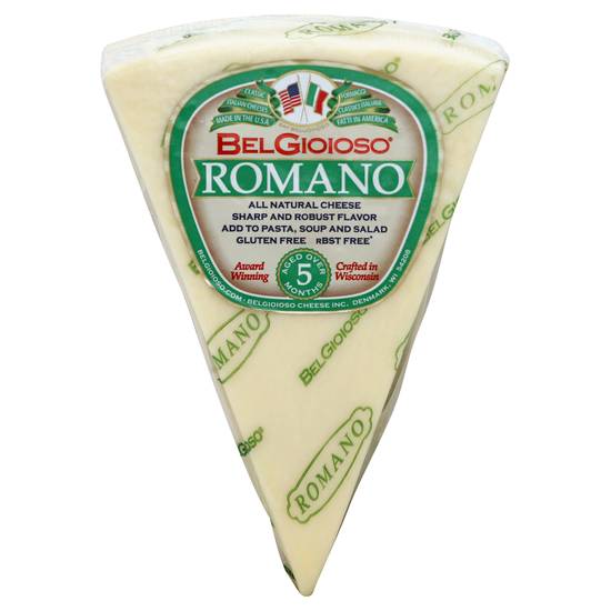 Belgioioso Gluten Free Romano Cheese