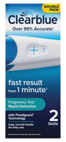 Clearblue Rapid Detection Pregnancy Test (2 ct)