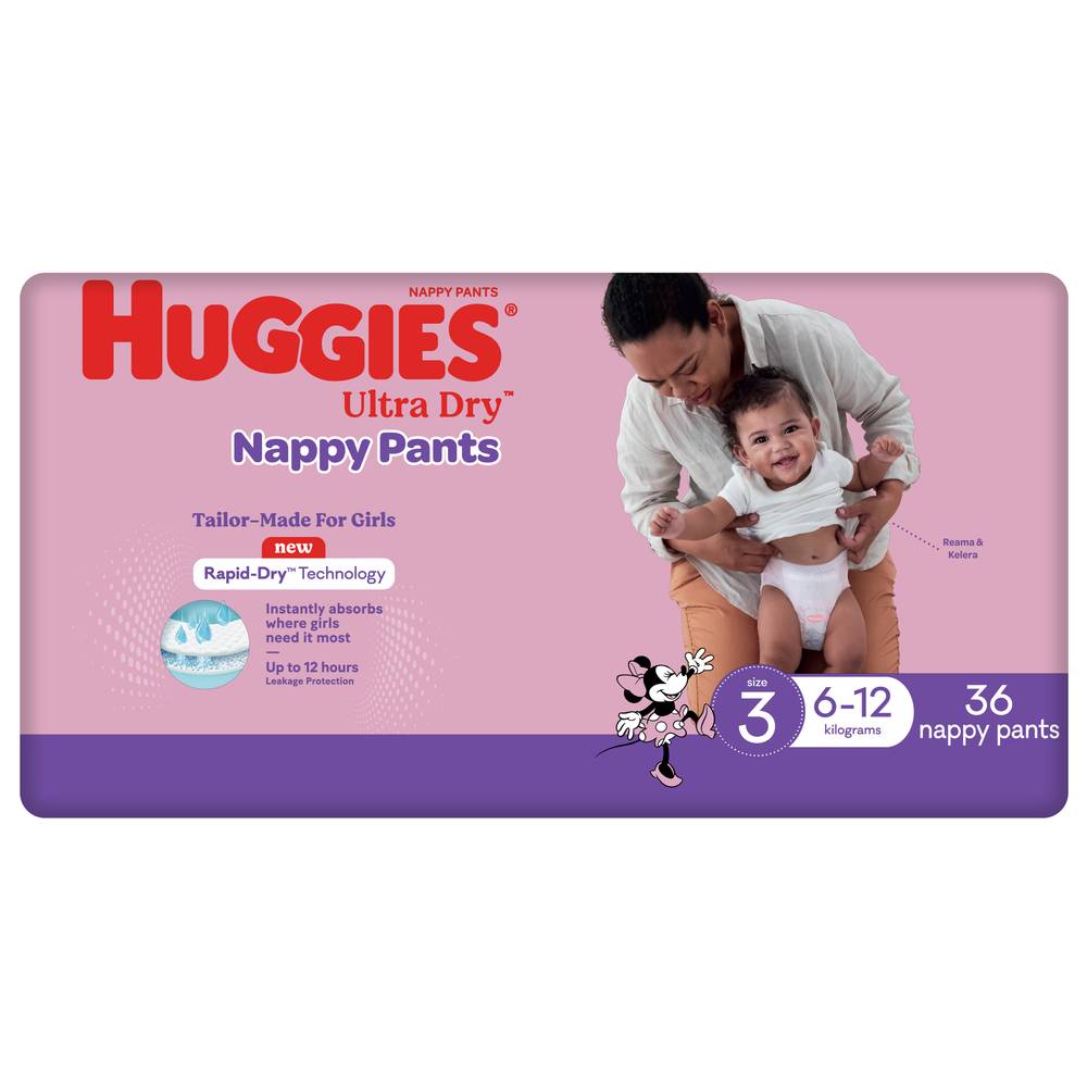 Huggies Ultra Dry Nappy Pants 6 Girls Delivery Near Me Order Online