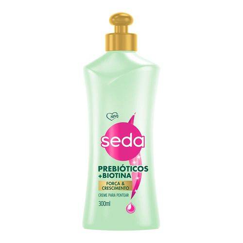 Seda · Creme para pentear prebióticos + biotina (300 ml)