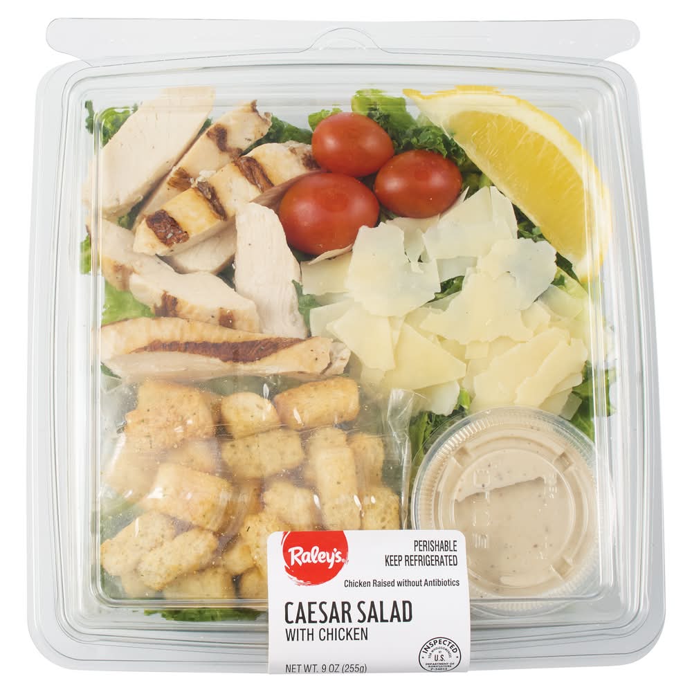 Raley's Chicken Caesar Salad (9.25 oz)