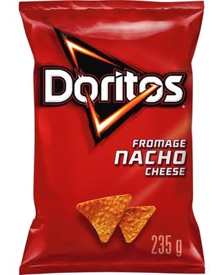 Doritos croustilles tortilla - tortilla chips (fromage nacho)
