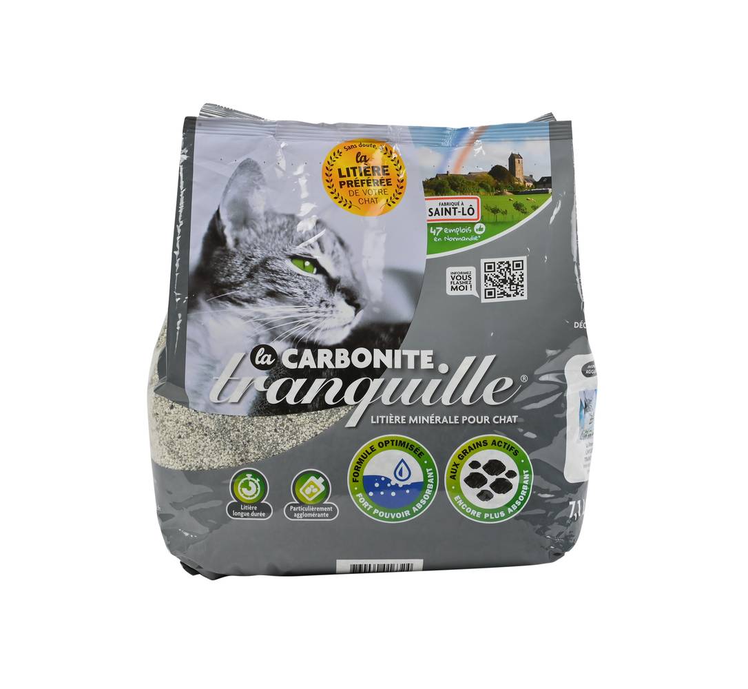 Tranquille - Carbonite litière minérale (6,04kg)