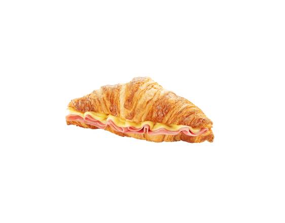 Croissant jamón y queso