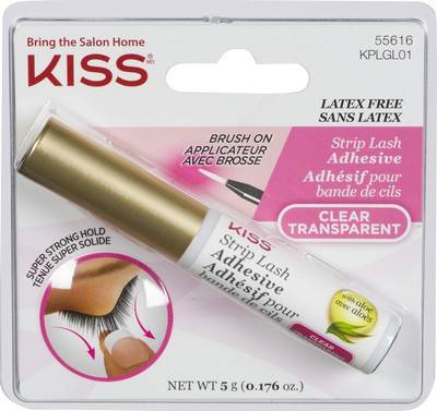 Kiss Strip Eyelash Adhesive Clear (1 ea)