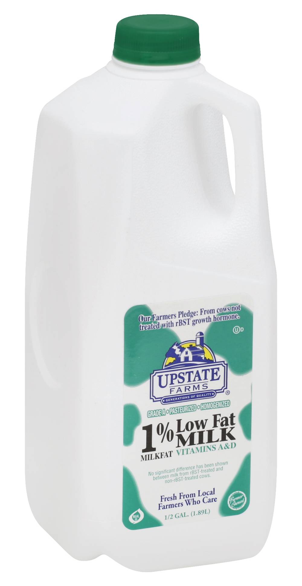 Upstate Farms 1% Low Fat Milk (0.5 gal)