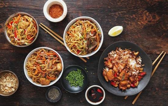 Asian Tossed Noodles