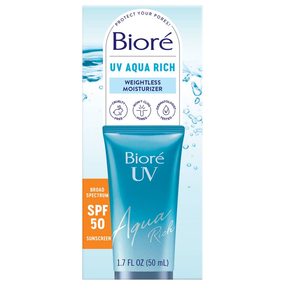 Biore Uv Aqua Rich Spf 50 Sunscreen