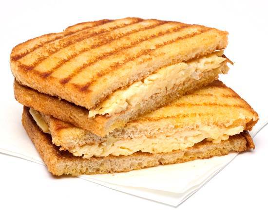 Cheese onion and pineapple toastie