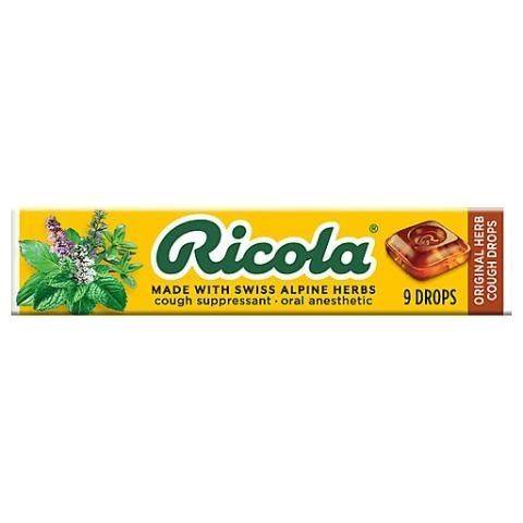 Ricola Cough Drops Original Herb 9ct