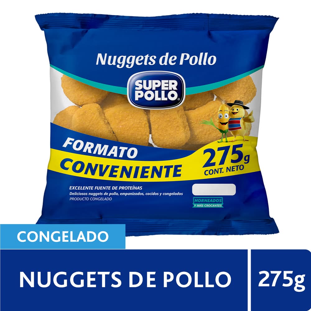 SUPER POLLO nuggets de pollo (275 g)