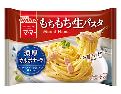 マ･マー もちもち生パスタ - 濃厚カルボナーラ (285g)