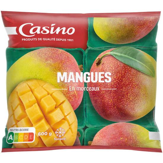 CASINO - Mangues en morceaux - Sans peau - 600g