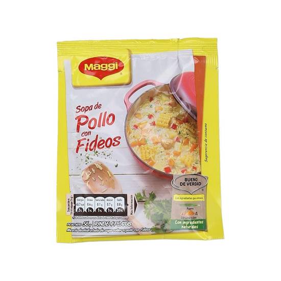 Maggi Sopa Pollo Fideo 56g
