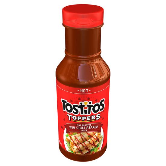 Tostitos Toppers Fire Roasted Red Chili Pepper Hot