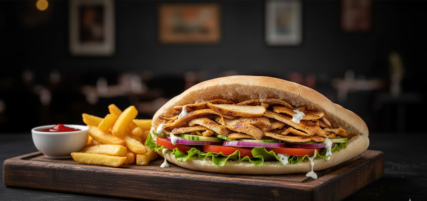 Sandwich Kebab Poulet 🥙