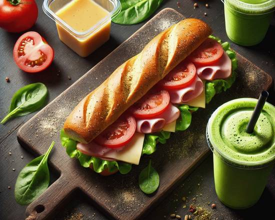 La Barra De Jugos Y Baguettes