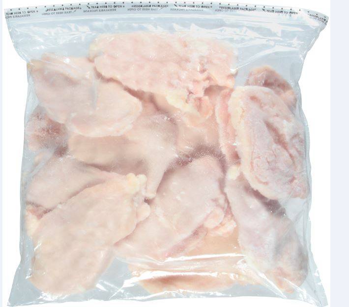 Frozen Tyson #4606-928 - 6oz Raw IQF Boneless Skinless Chicken Breast Fillets - 10 lb Box (1 Unit per Case)