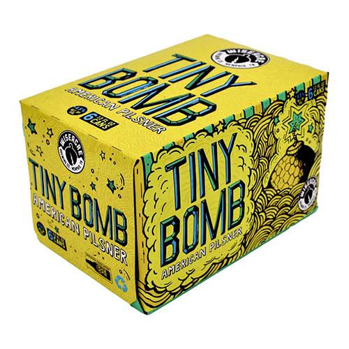 Wiseacre Tiny Bomb Pilsner 6 Pack Cans