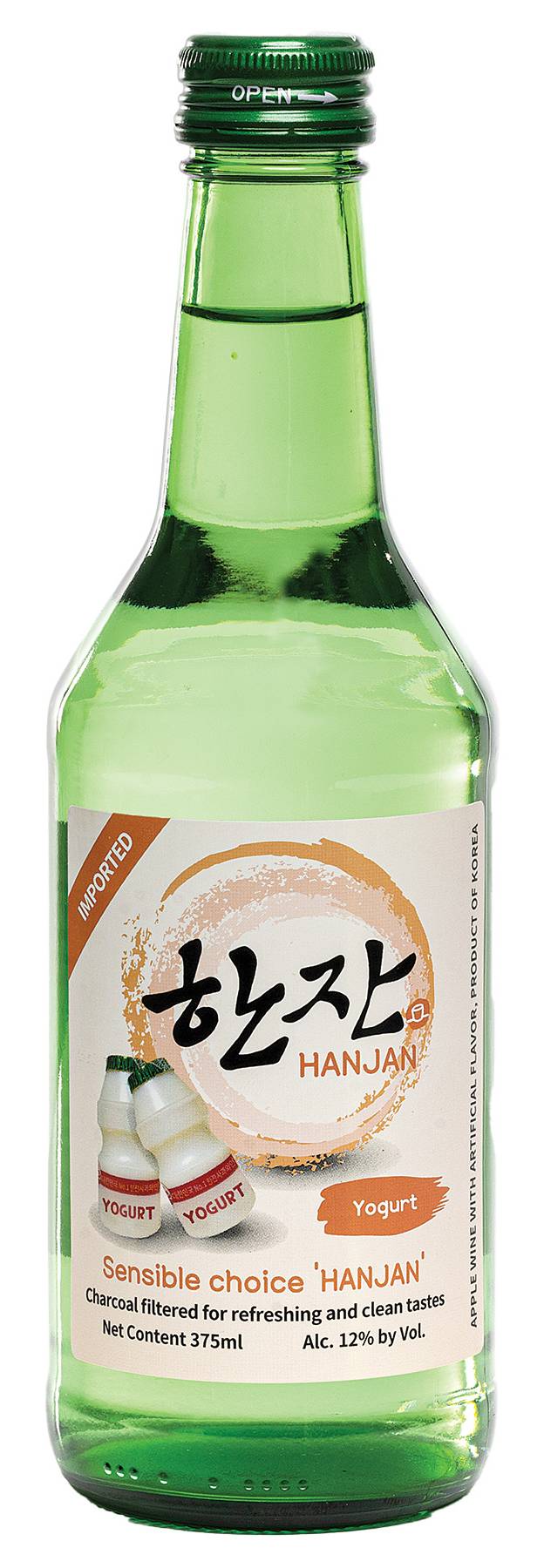 Han Jan Yogurt Soju South Korea Wine (375 ml)