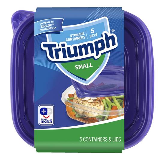 Triumph Storage Containers, Small (5 ct)