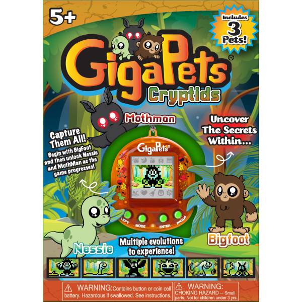 Top Secret Toys GigaPets Virtual Pet, Cryptids