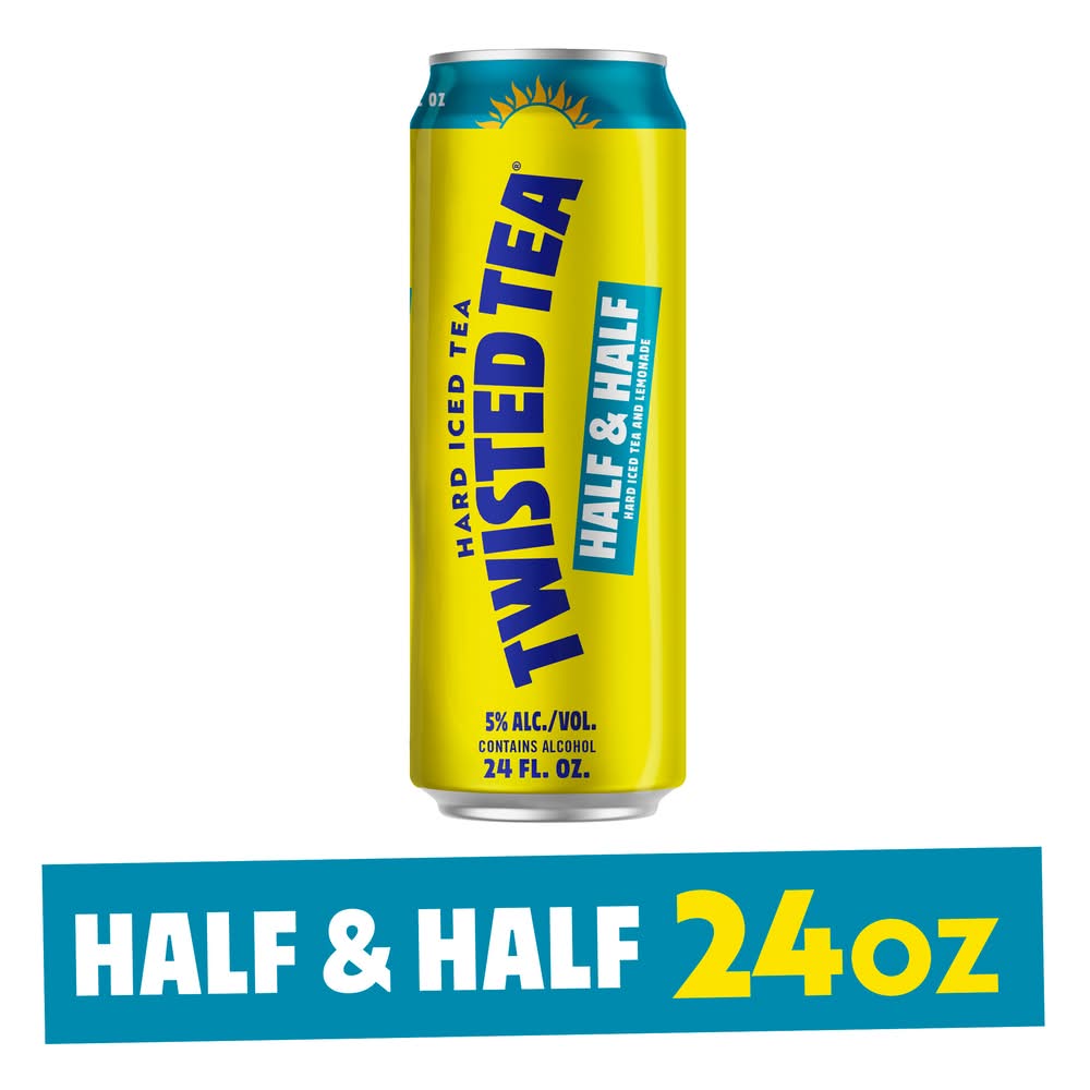 Twisted Tea Half & Half Hard Iced Tea, Lemonade (24 fl oz)