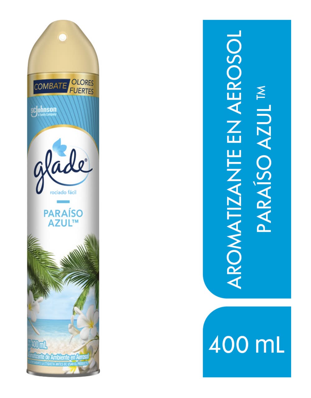 Glade · Aromatizante paraíso azul (400 ml)
