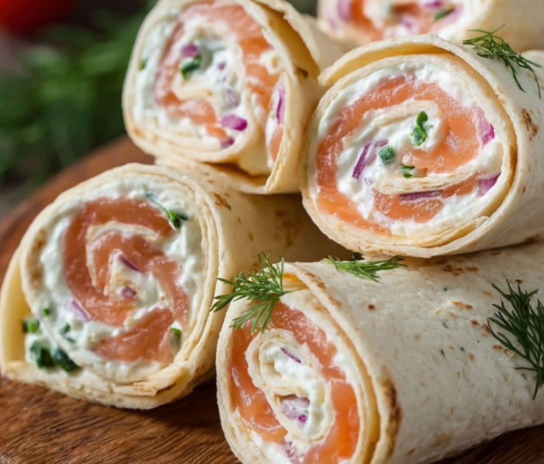 Wraps au saumon