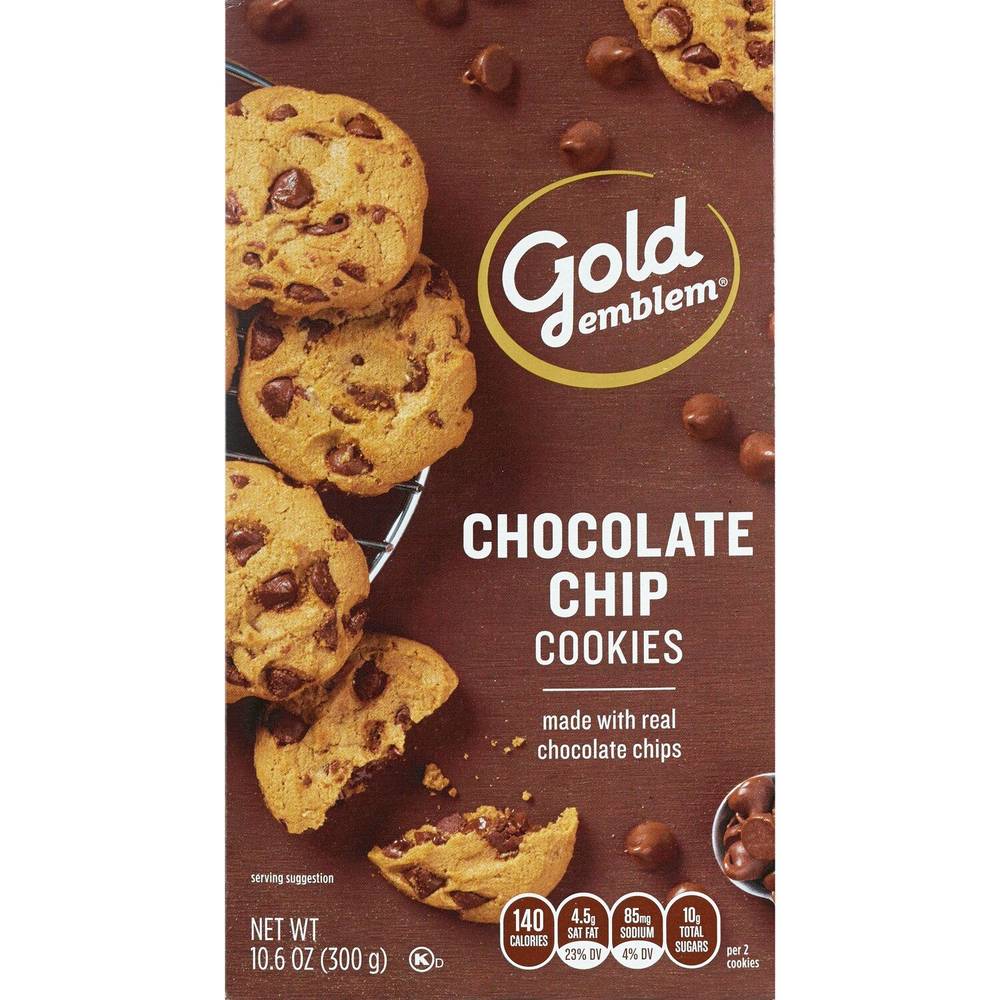 Gold Emblem Cookies (chocolate )