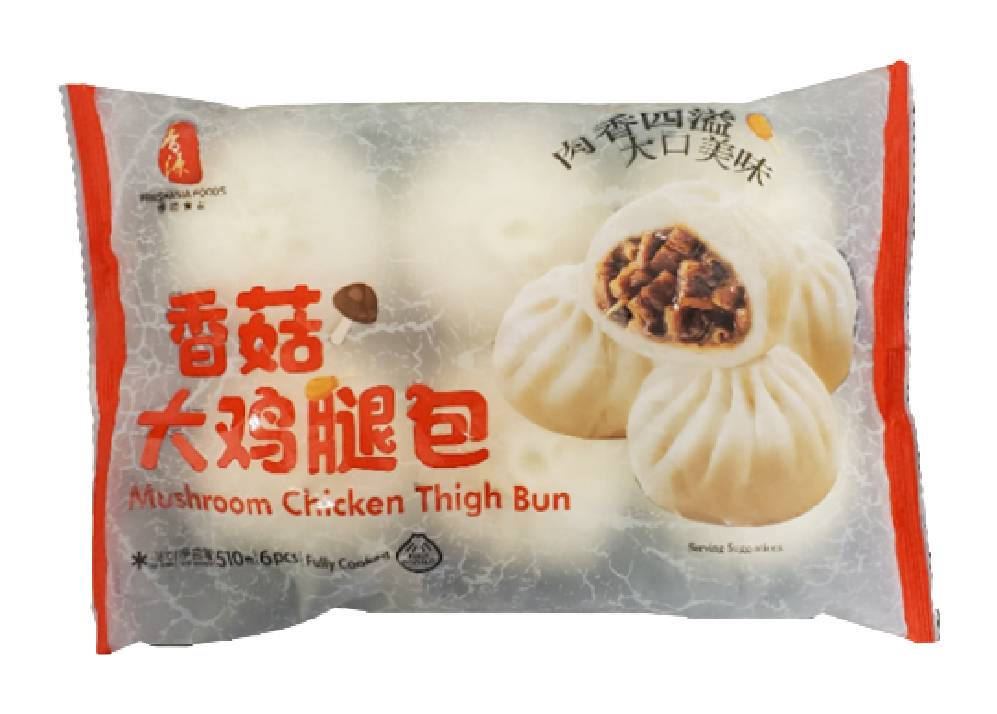 Freshasia Foods Mushroom Chicken Thigh Bun (510g)