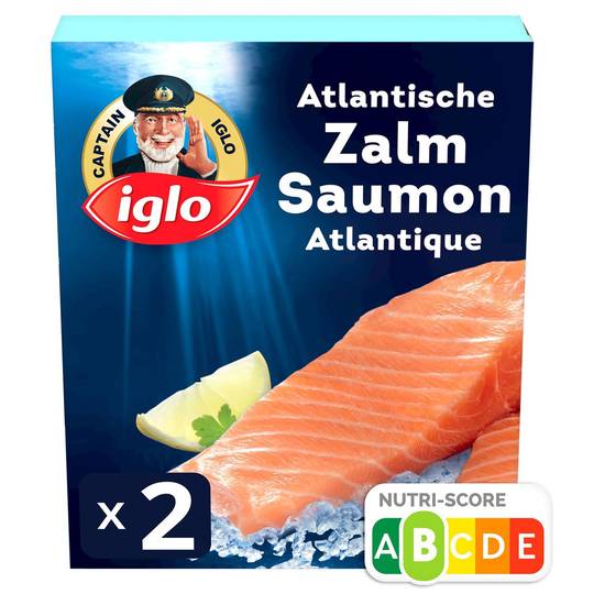 Captain Iglo Saumon Atlantique 2 Pièces 250g