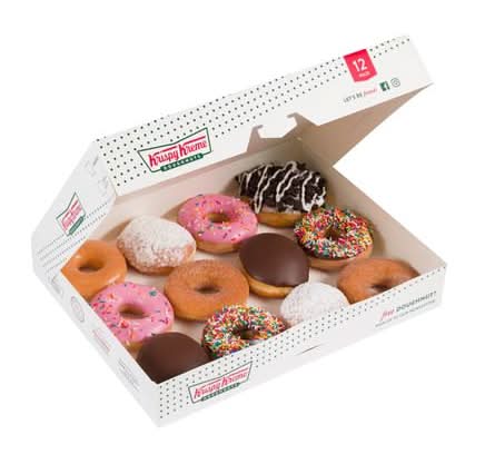 Krispy Kreme Classic Assorted Dozen (4 Ogs + 8 Favs)