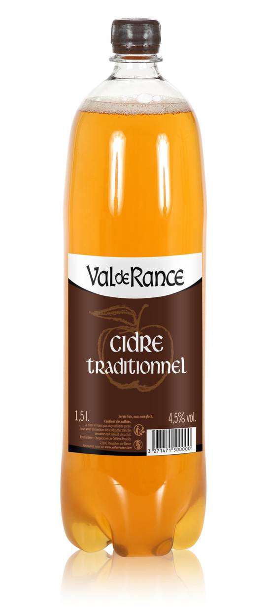 Val de Rance - Cidre traditionnel brut (1.5L)