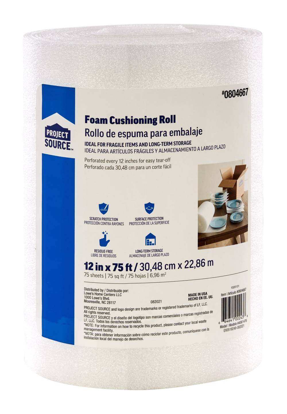 Project Source 12-in x 75-ft Packing foam | 4061476