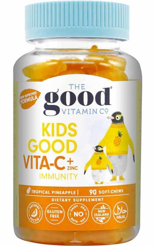 The Good Vitamin Co Kids Good Vita-C +Zinc Soft-Chews 90s