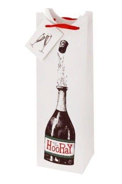 True Fabrications "Hip Hip Hooray" Wine Bag - 750ml Bag