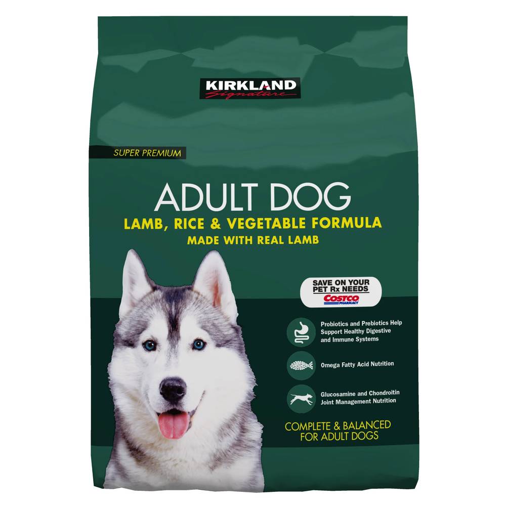 Kirkland Signature Adult Formula Dog Food, Lamb, Rice and Vegetable (40 lbs)