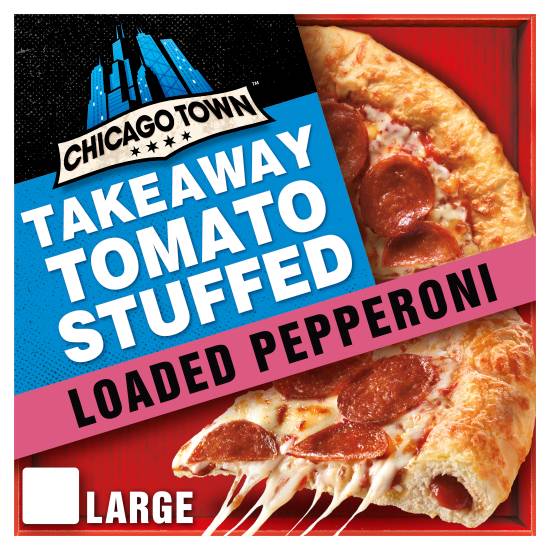 Chicago Town Takeaway Stuffed Crust Pepperoni Large Pizza